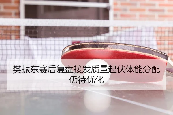 樊振东赛后复盘接发质量起伏体能分配仍待优化